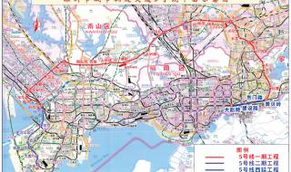 深圳最新地铁线路图 深圳最新地铁线路图